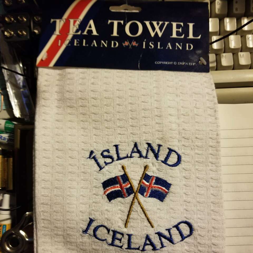 Tea Towel from Iceland