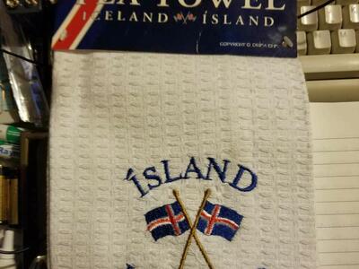 Tea Towel from Iceland