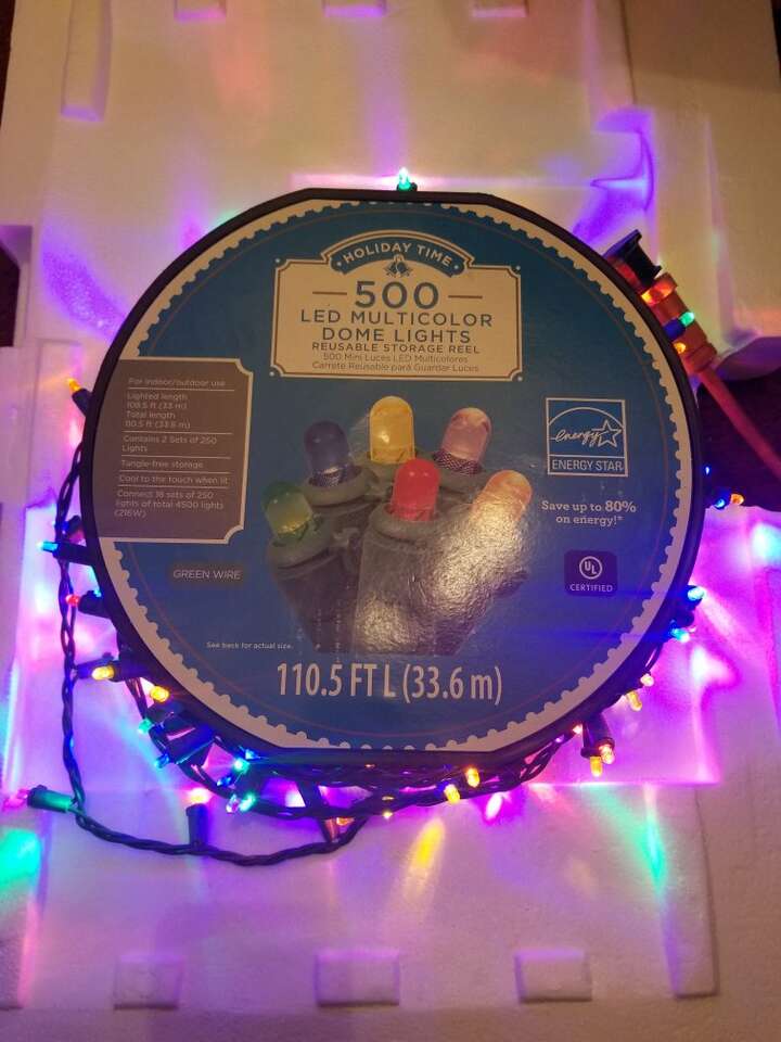 Many LED Christmas String Lightings. $5 Each