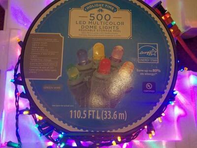 Many LED Christmas String Lightings. $5 Each