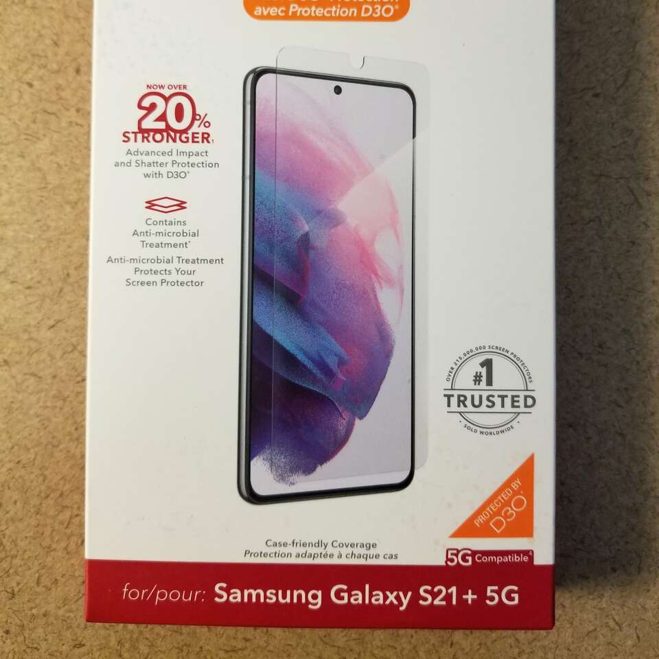 Tempered Glass Screen Protector for Samsung Galaxy, Each