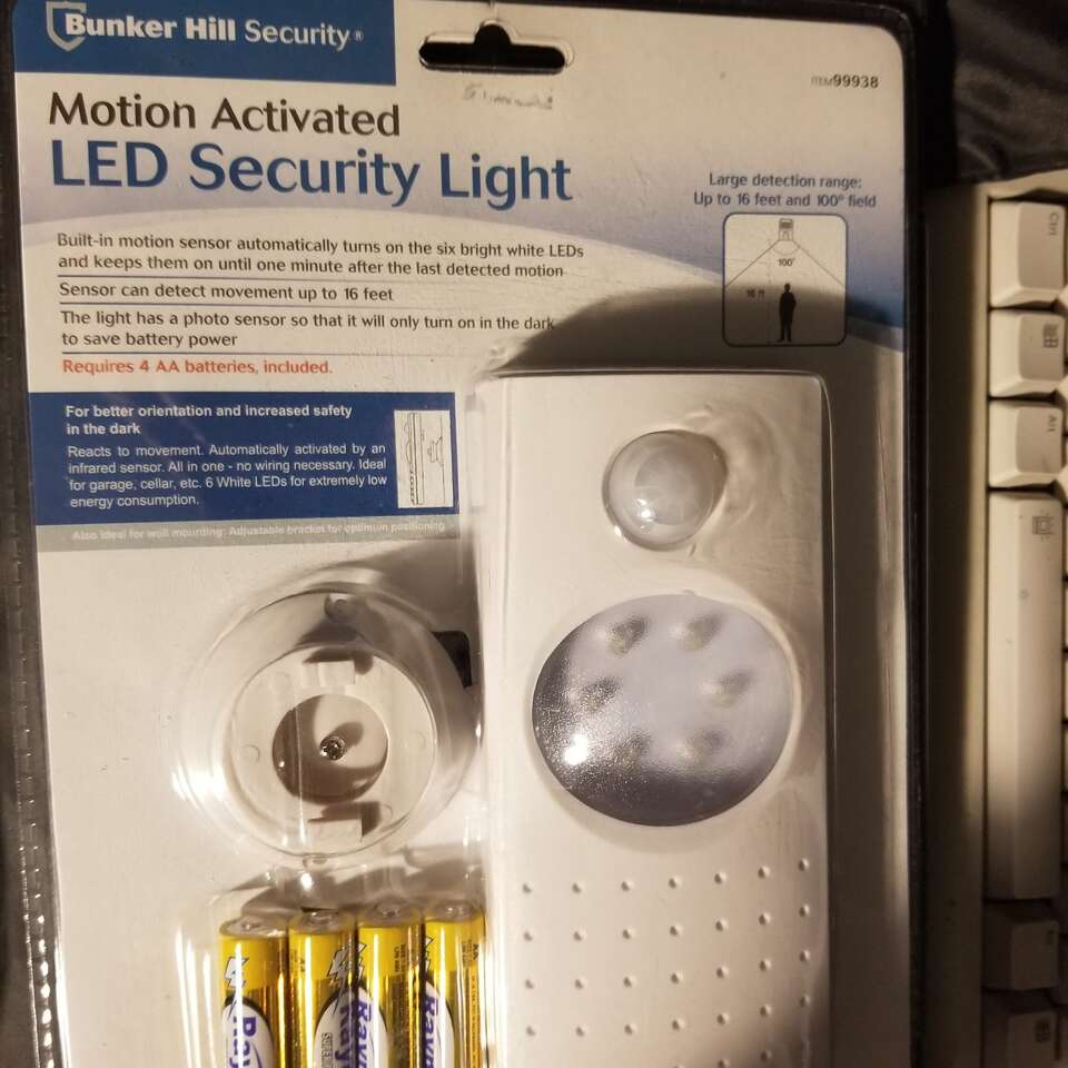LED Security Lights With Motion Sensor