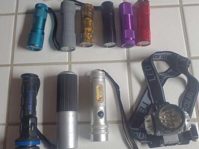 LED Flash Lights, Each