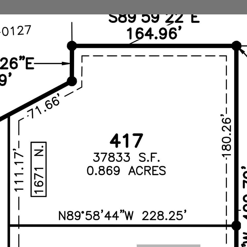 7/8 (.87) Acre Lot in Clinton, Davis Co.