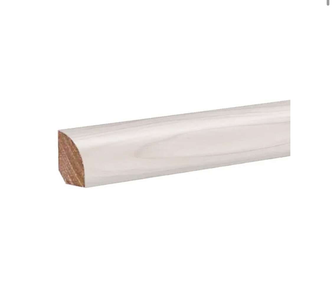Mohawk Snowdrift Cedar molding Quarter Round
