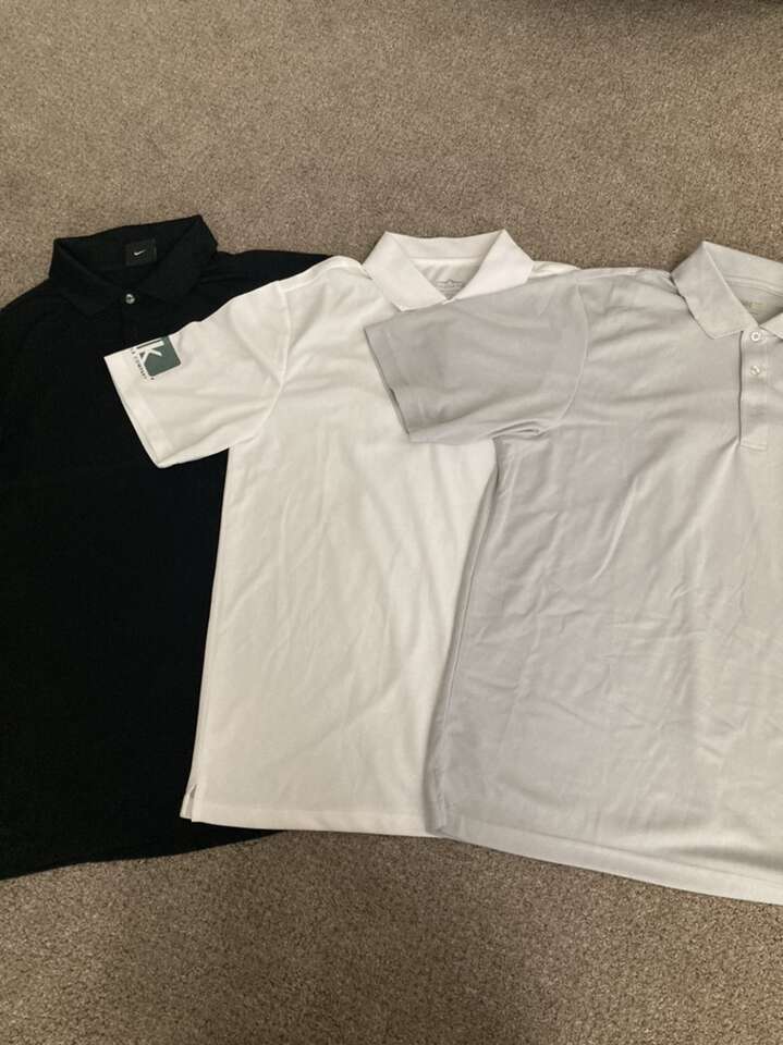 Mens Golf Shirts Sz L