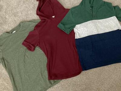 Three Short Sleeved Shirts Size XL