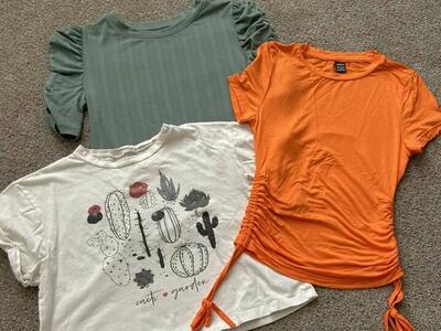 Three Shirts Size Small Shein