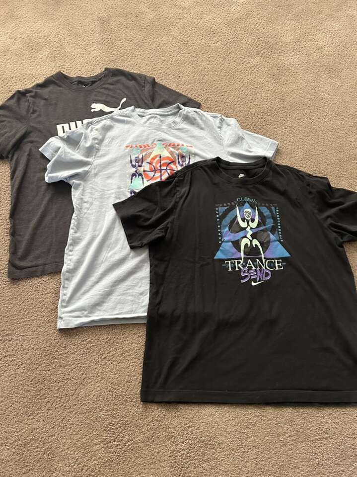 Nike Puma Shirts Size L