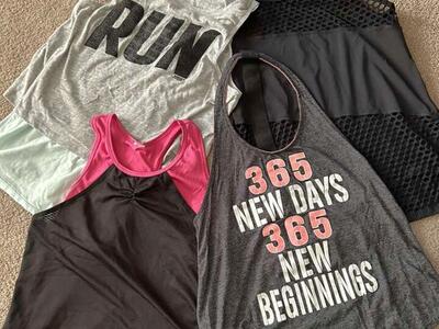 Dance Sports Athletic Tank Tops