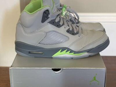 Air Jordan 5 Retro Green Bean Sneakers Shoes