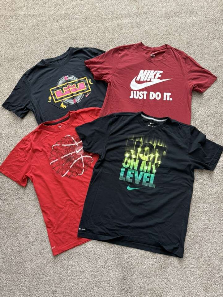 Nike Baseball Football Basketball Shirts Sz L