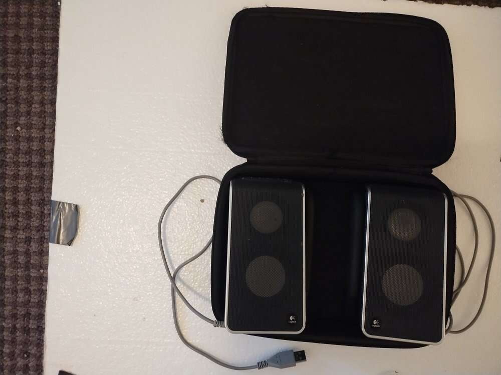 Set of Logitech laptop speakers M/N S-0155A