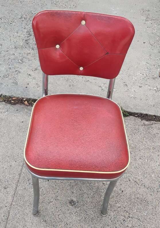 Vintage Richardson Diner Chair (Lucy) Burgundy