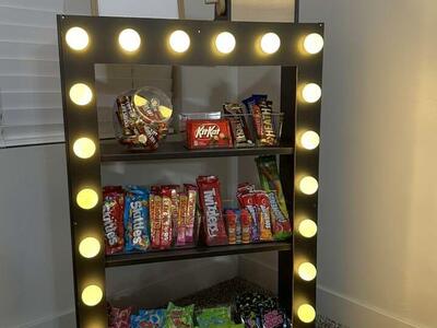Light-up Movie Theater Style Concession Stand