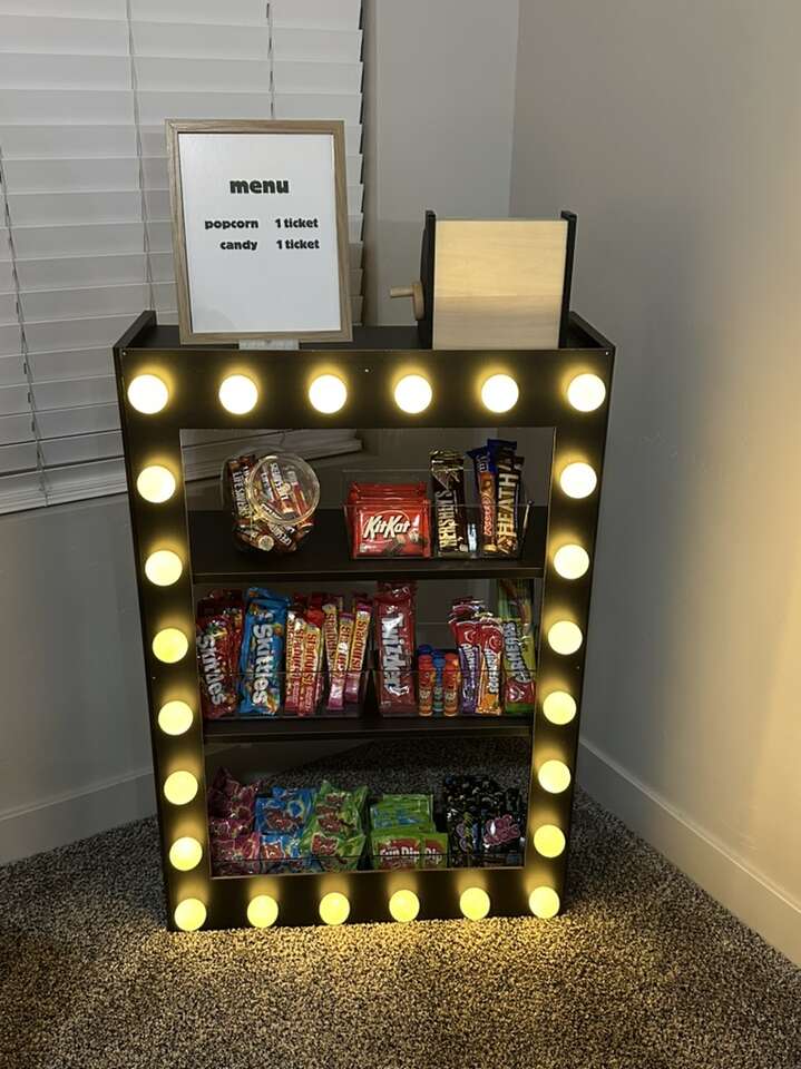 Rental Movie Theater Style Concession Stand