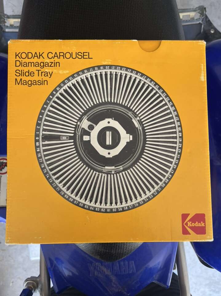 Kodak Carousel- 80 Slide Tray