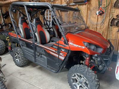 Kawasaki TERYX 4, 4 Seat UTV For Rent