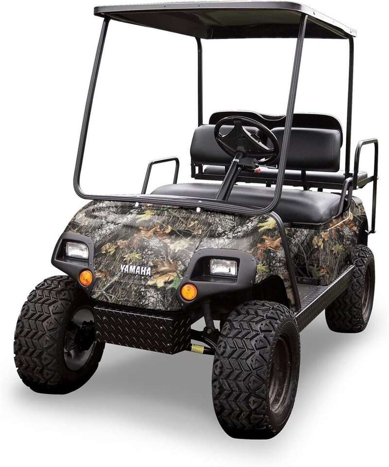 NEW: Mossy Oak Graphics Camouflage Golf Cart Wrap