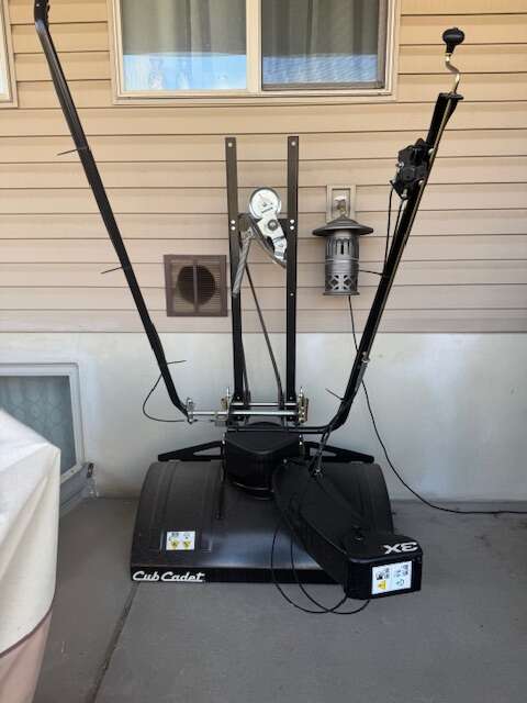 Cub Cadet Mower, Snow Blower Attachment