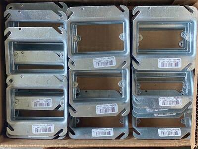 50 Thomas And Betts 52C15 4” Square Device Ring