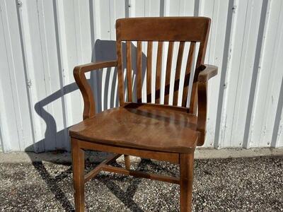 Library School House Chair Wood