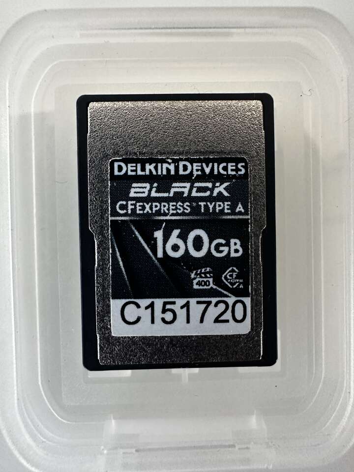 Delkin Devices 160GB Black CF Express Type A Memory Cards