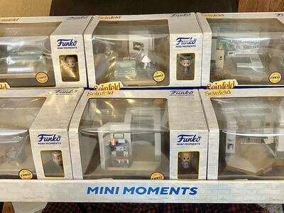Funko Mini Moments Seinfeld Jerry's Apartment Complete Chase Set Of 6