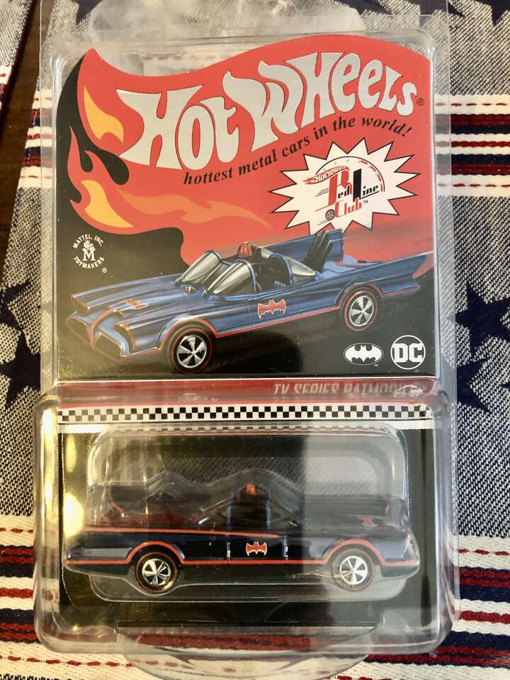 2021 Hot Wheels RLC NeoClassic TV Series Batmobile Redline