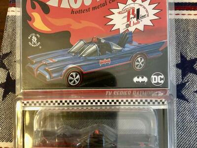 2021 Hot Wheels RLC NeoClassic TV Series Batmobile Redline