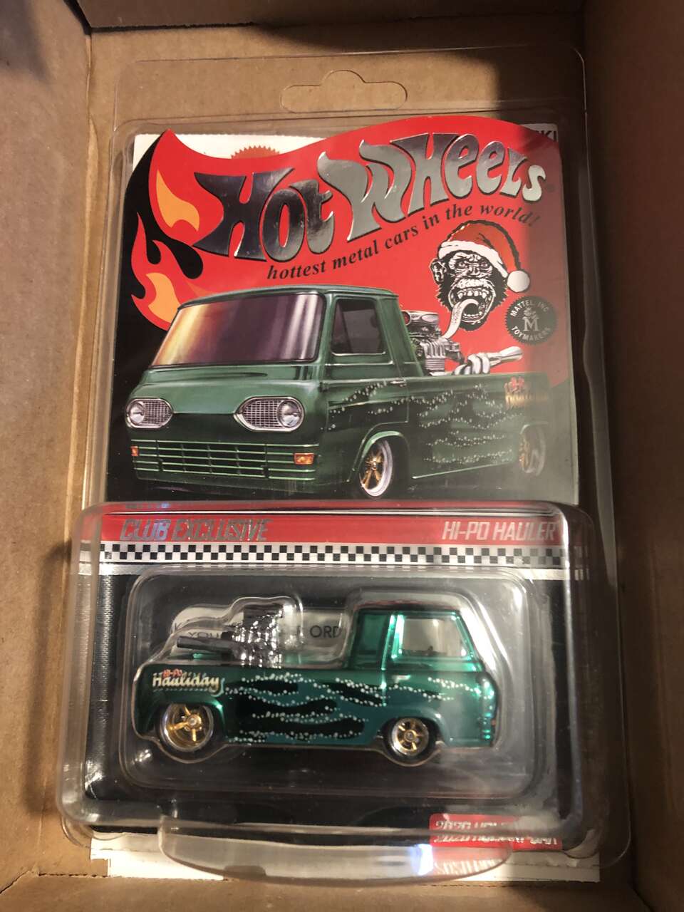Hot Wheels RLC 2020 Holiday Car Hi-Po Hauler Gas Monkey Garage RR's L11