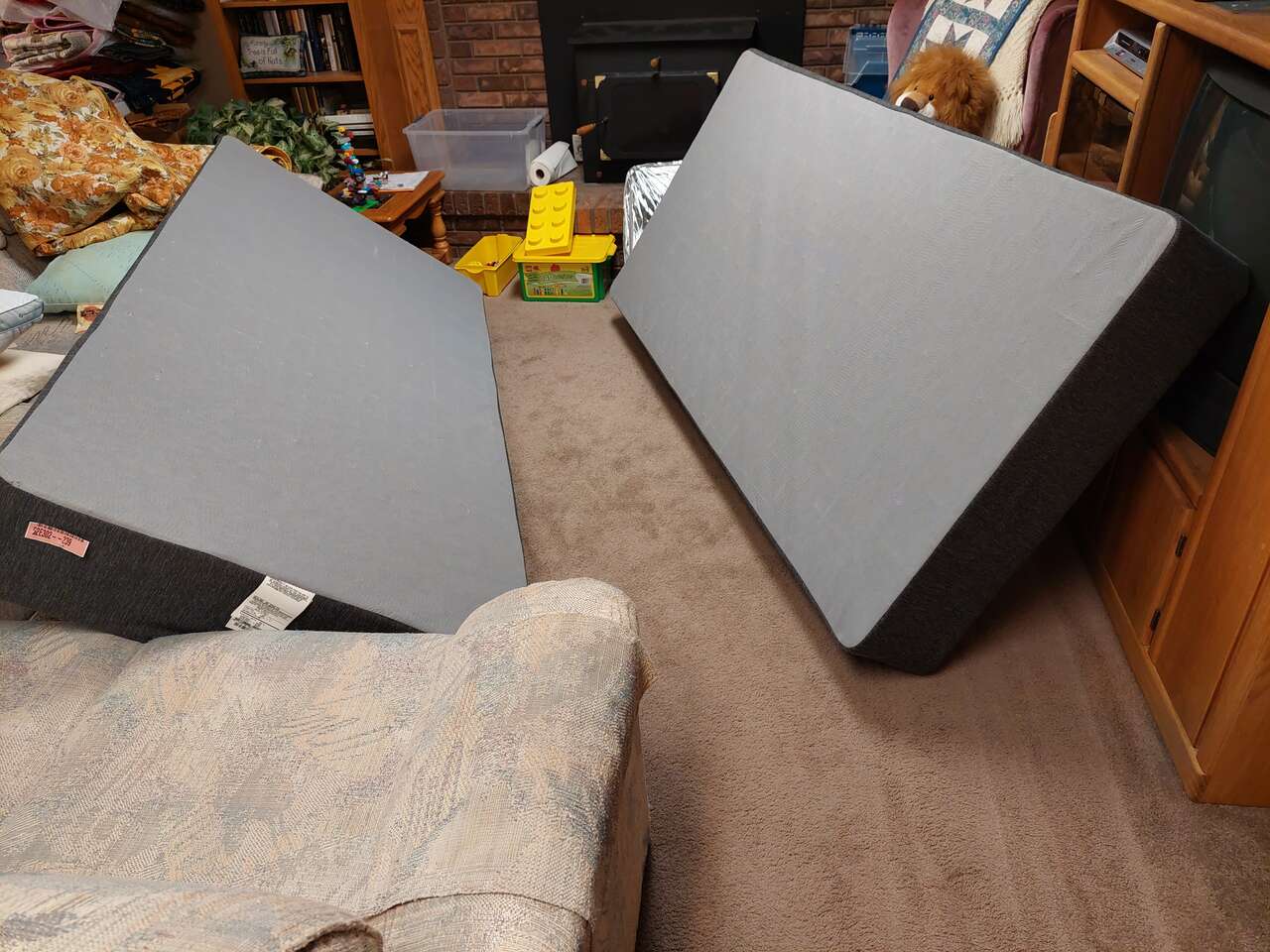 Two Dbl bed or King Box Spring Furniture