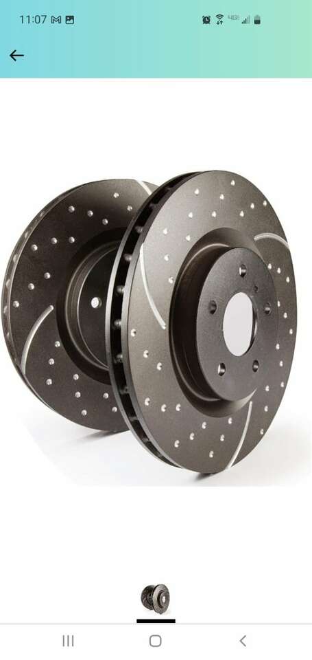 EBC Brakes rotors for 5 series and 6 series BMW