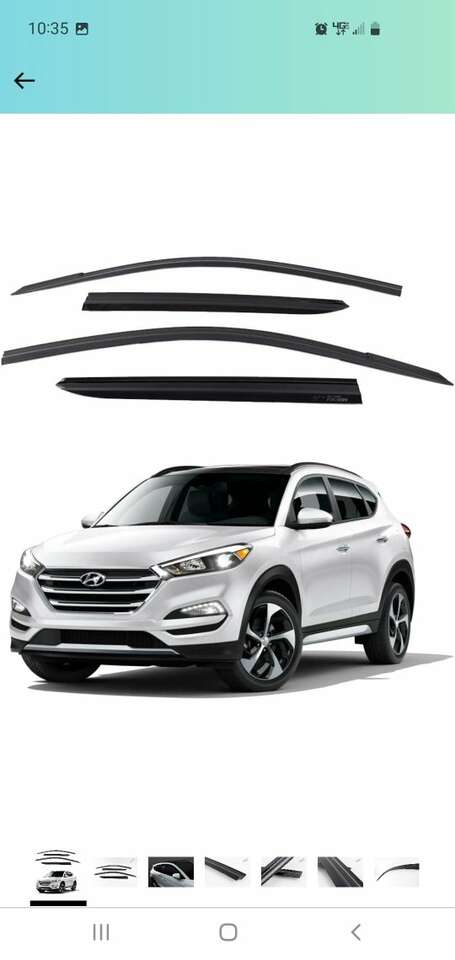 Window Visors for 2016 - 2019 Hyundai Tucson
