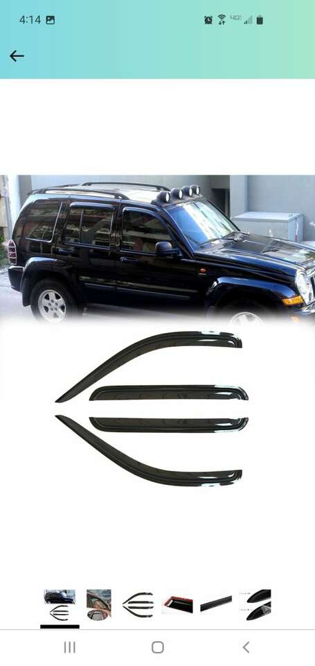 Window Visors for 2002-2007 Jeep Liberty