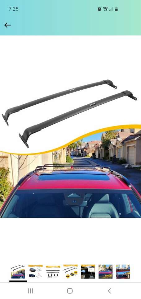 Roof Rack Cross Bar For Honda CR-V 2023