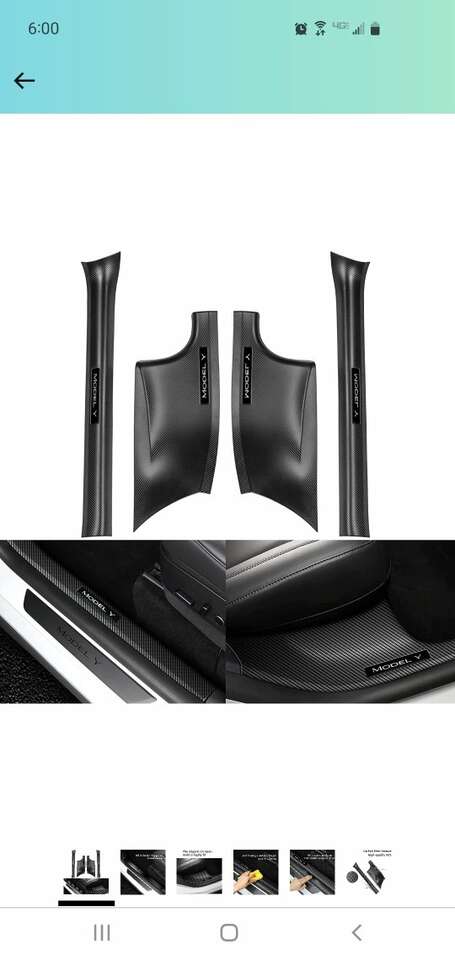 Tesla Model Y Door Sill Protector