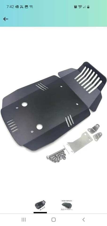 Engine Skid Plate for BMW motorcycle