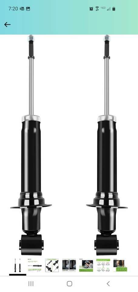 Rear Struts for 2006 - 2012 Ford Explorer Mountain