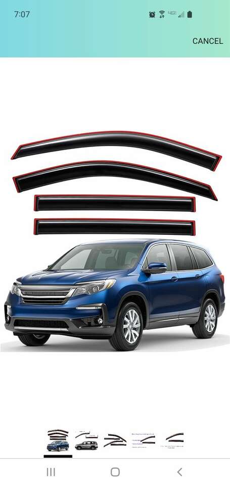 Window Visor for 2016-2022 Honda Pilot