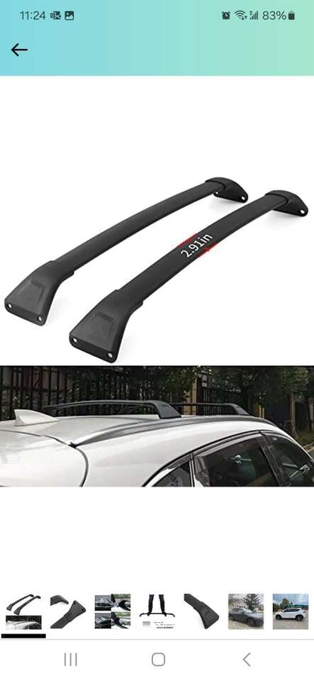 Roof Rack Crossbars for Mazda CX-5