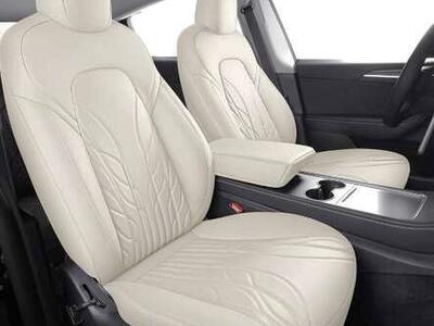 Tesla Model 3 Cream Seat Covers