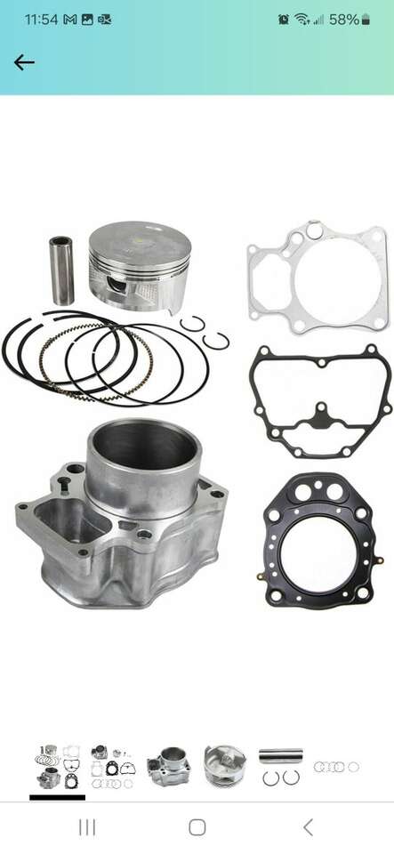 Honda Rancher 420 Top End Rebuild Kit