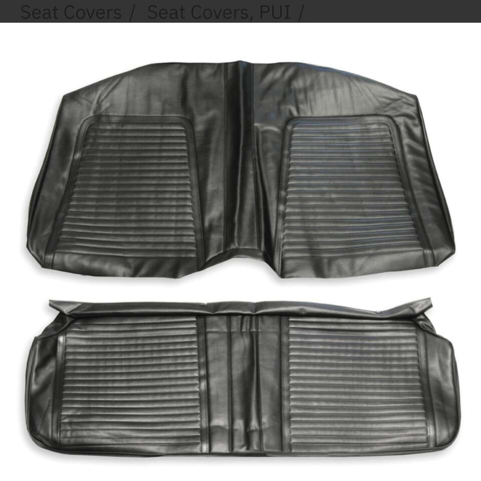 1969 Camaro Rear Seat Cover