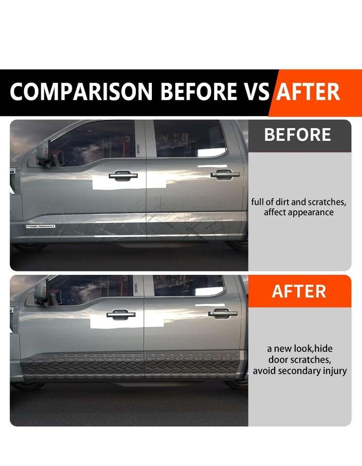 Rocker and Door Protector Ford F150