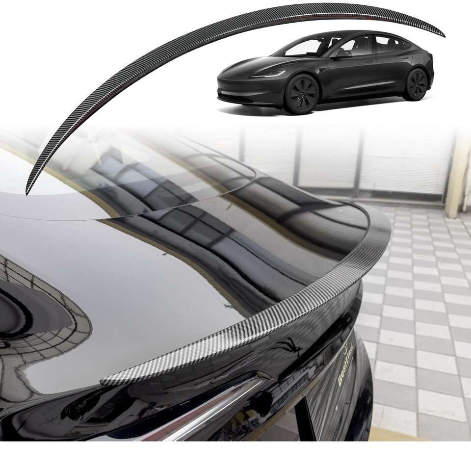 2024 Tesla Refresh Model 3 Highland Rear Spoiler