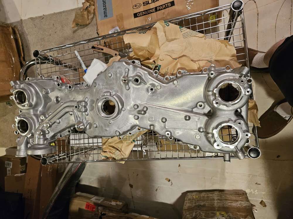 Subaru Engine Oil Pump and Timing Cover