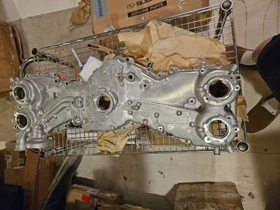 Subaru Engine Oil Pump and Timing Cover