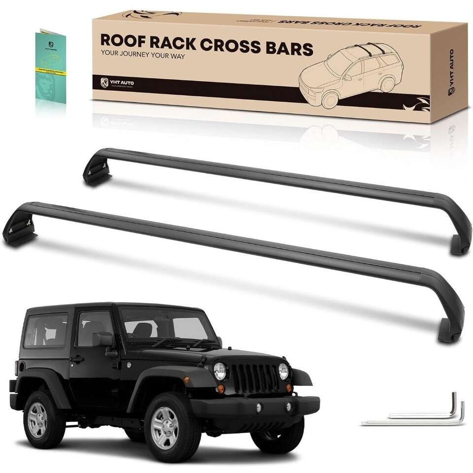 Jeep Wrangler Roof Rack Cross Bars