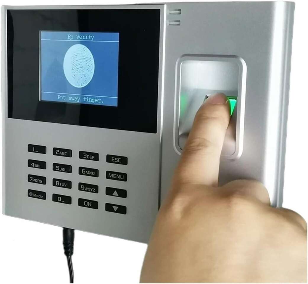 Time and Attendance Fingerprint Machine System